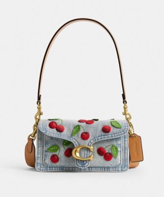 Coach タビー ショルダー バッグ 20・チェリー エンブロイダリー　バッグ タビー ショルダー バッグ 20・チェリー エンブロイダリー | COACH